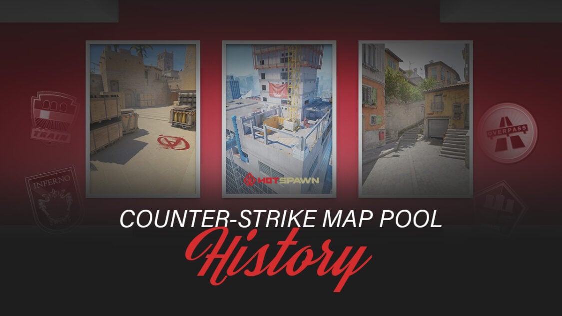 Complete Competitive Counter-Strike Map Pool History