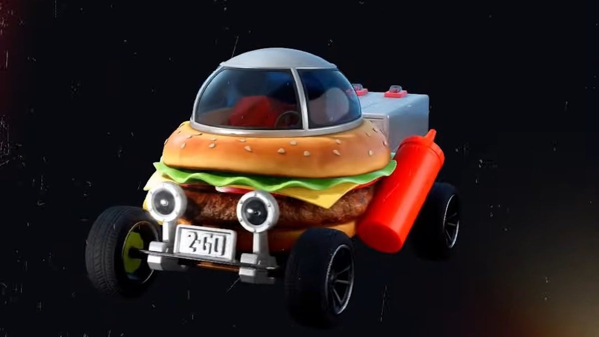 Spongebob Fortnite Car