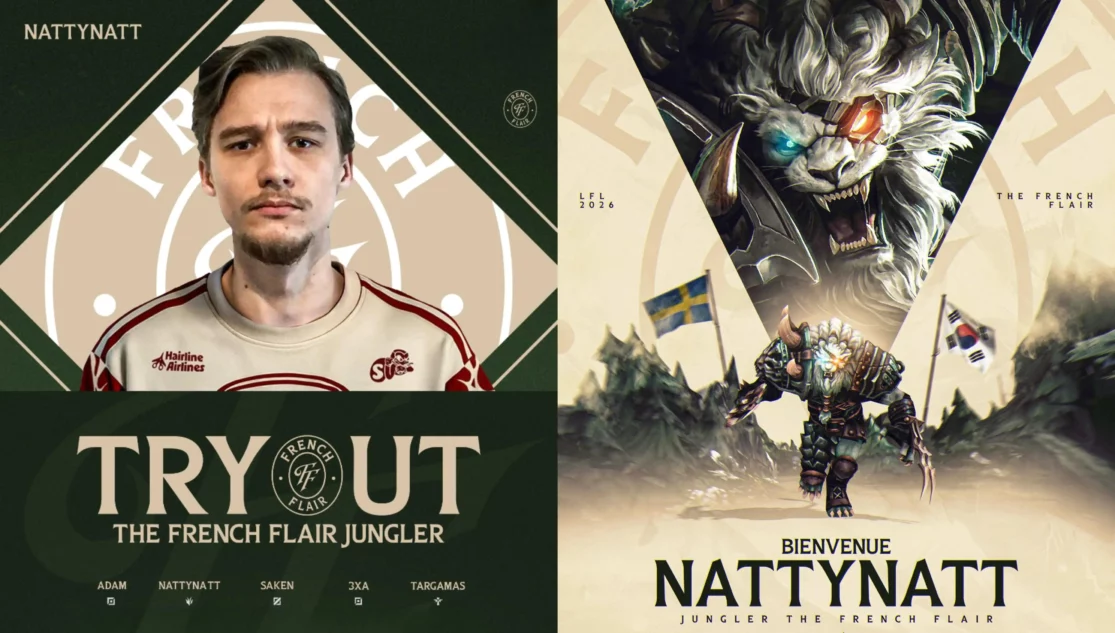 French Flair to replace Bwipo with Streamer NattyNatt