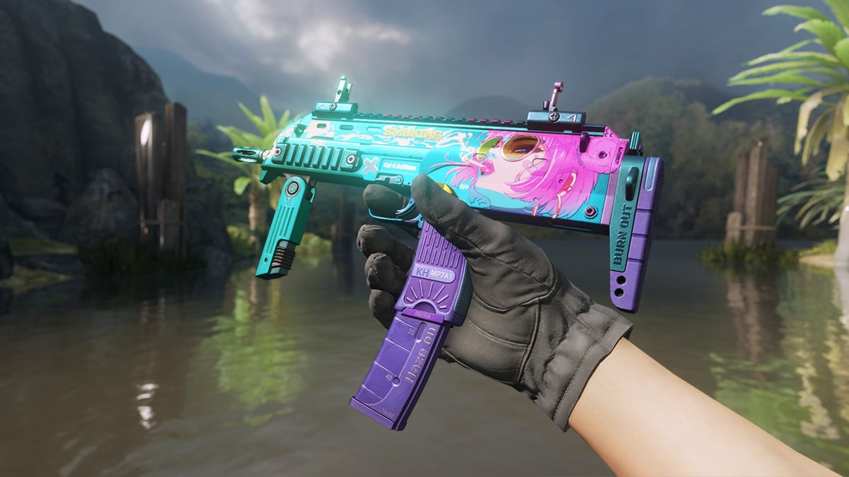 MP7 Smoking Kills (CS2 Anime Skins)