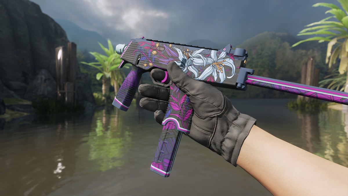 MP9 Wild Lily (CS2 Anime Skins)