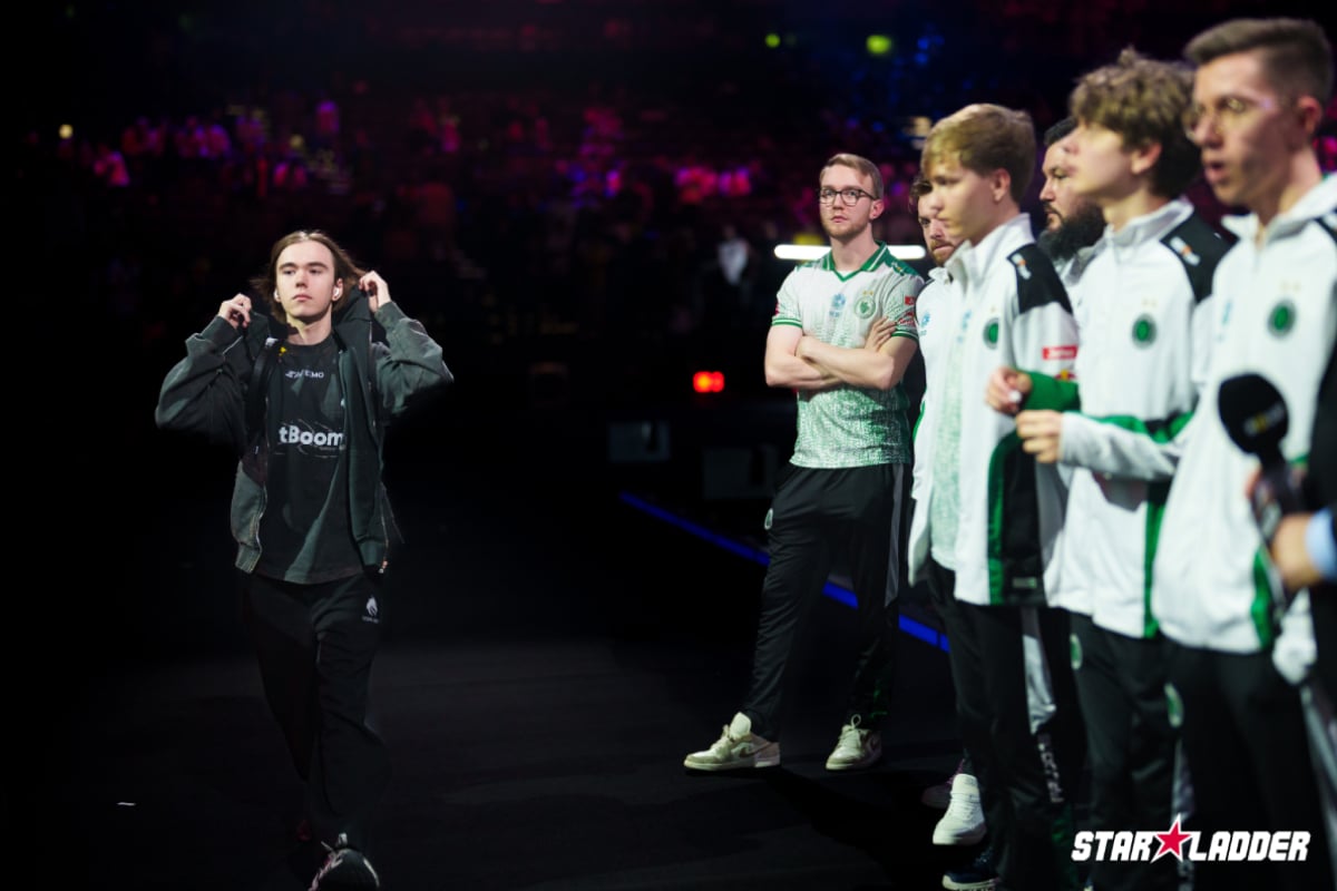 donk and Falcons StarLadder Budapest Major 2025