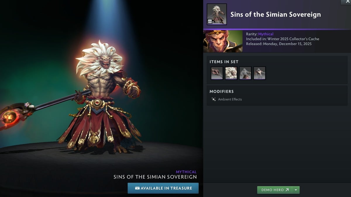 Monkey King Collector's Cache Winter 2025