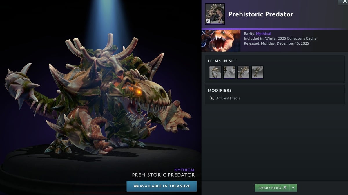 Primal Beast Collector's Cache Winter 2025