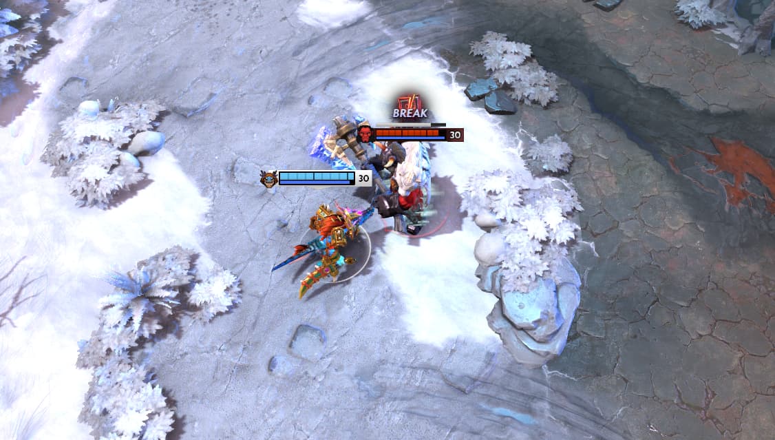 Break Example in Dota 2