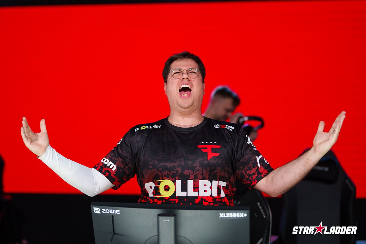 karrigan at the StarLadder Budapest Major 2025
