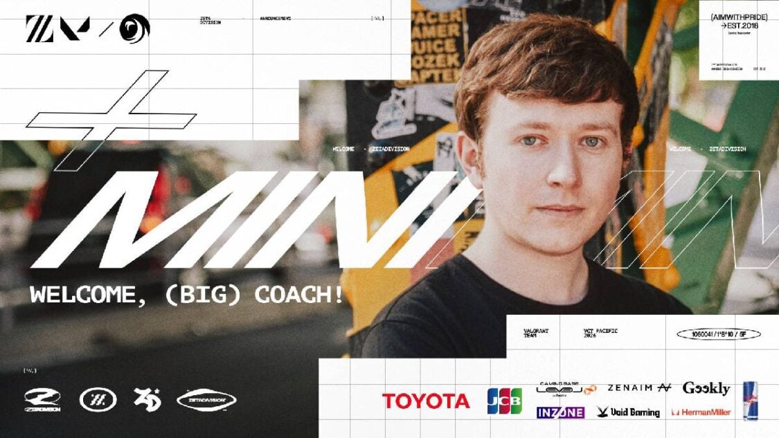 Mini joins ZETA DIVISION as Coaching Advisor ahead of 2026 Season