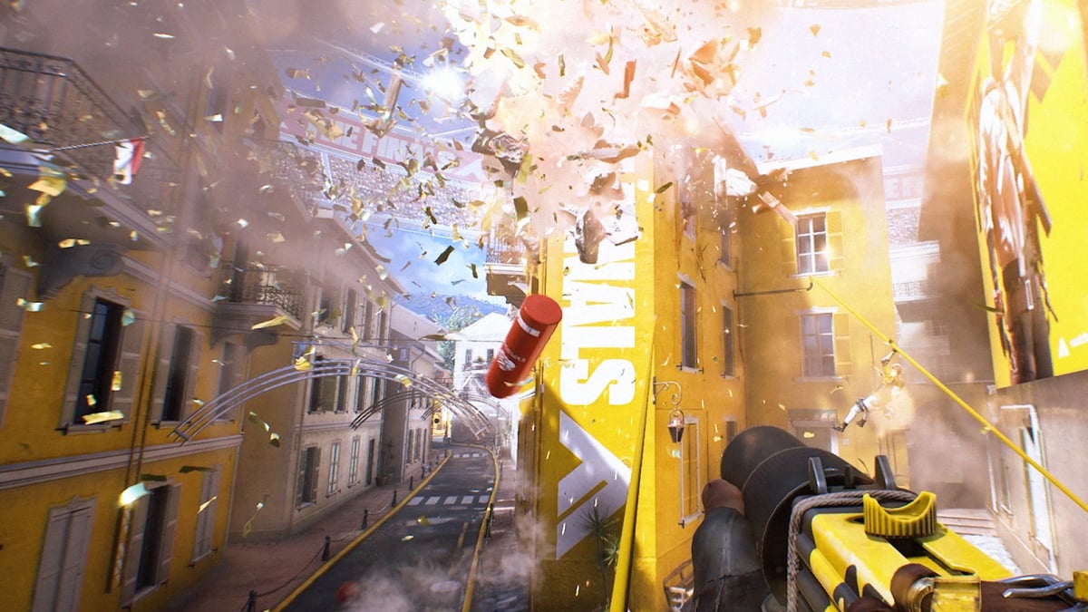 The Finals combat is fast and full of explosions