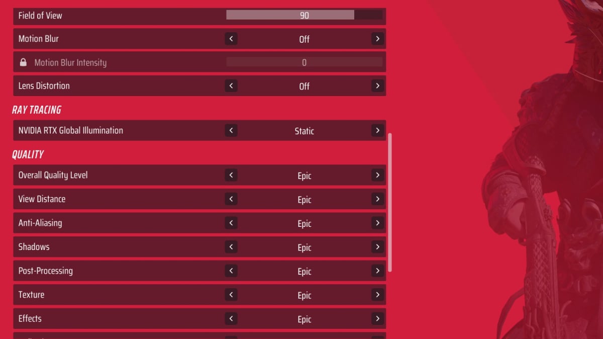 the finals settings video