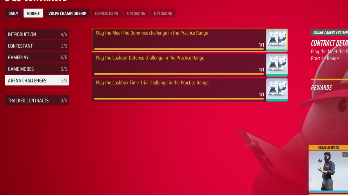 The Finals Arena Challenges