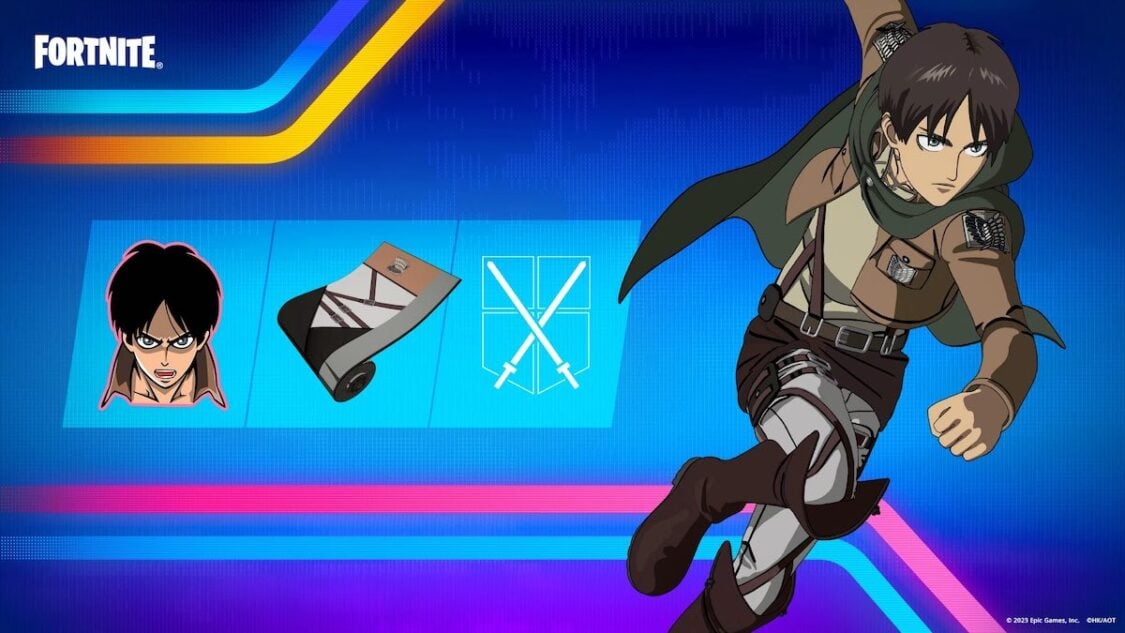 Fortnite Attack on Titan Skins Have Been Missing for 1,000 Days