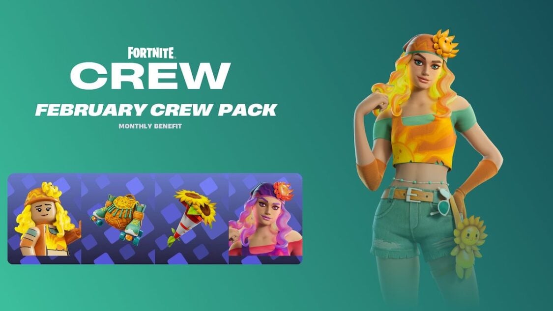 All February 2026 Fortnite Crew Pack Items Revealed