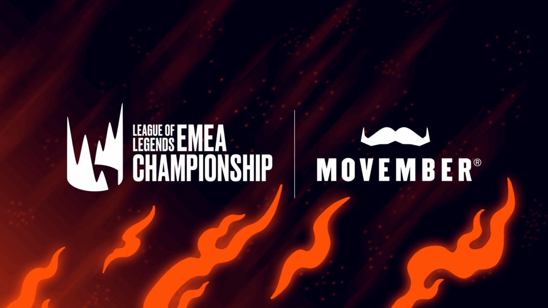 Movember becomes Official Mental Health Partner for LEC and VCT EMEA