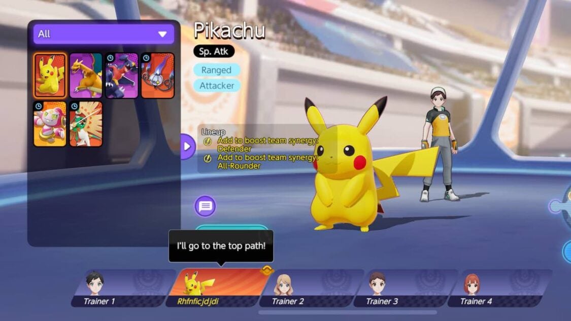 How to Get Pikachu in Pokemon Unite