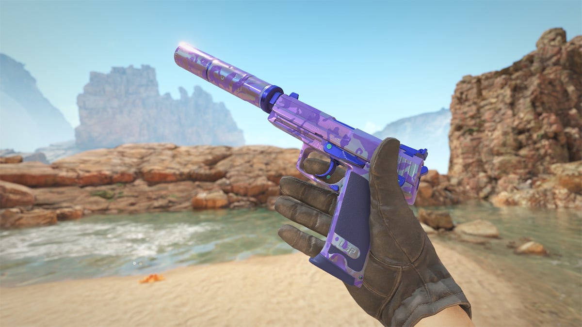 USP-S Sleeping Potion (CS2 Harlequin Collection)