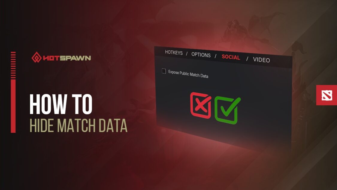 how to hide match history in dota 2