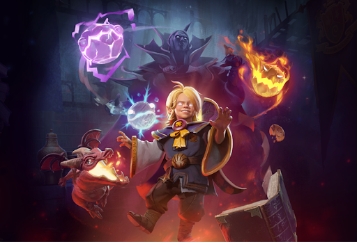 Invoker in Dota 2 (Image via Valve)