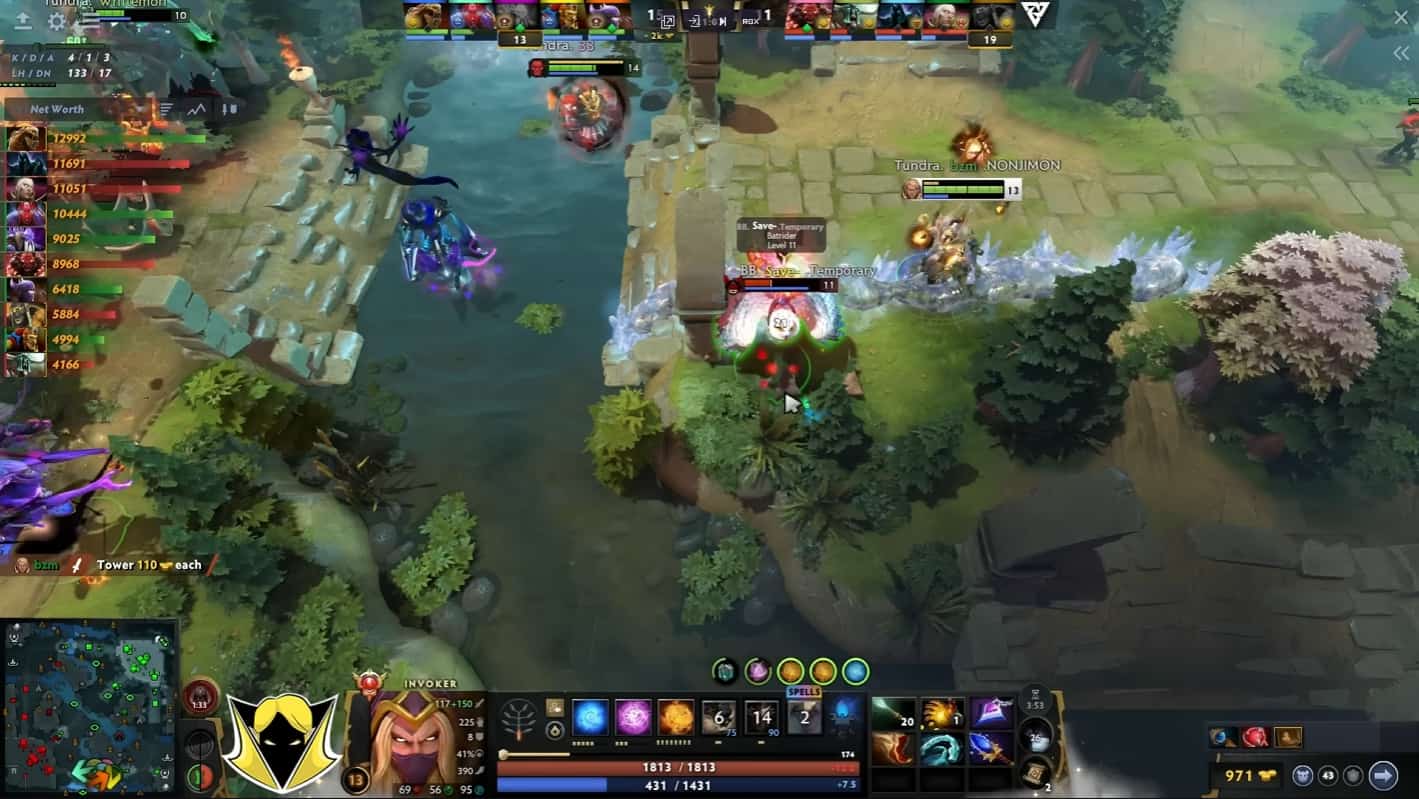 Bzm Playing Quas-Exort Invoker (Image via Dota 2 Invoker)