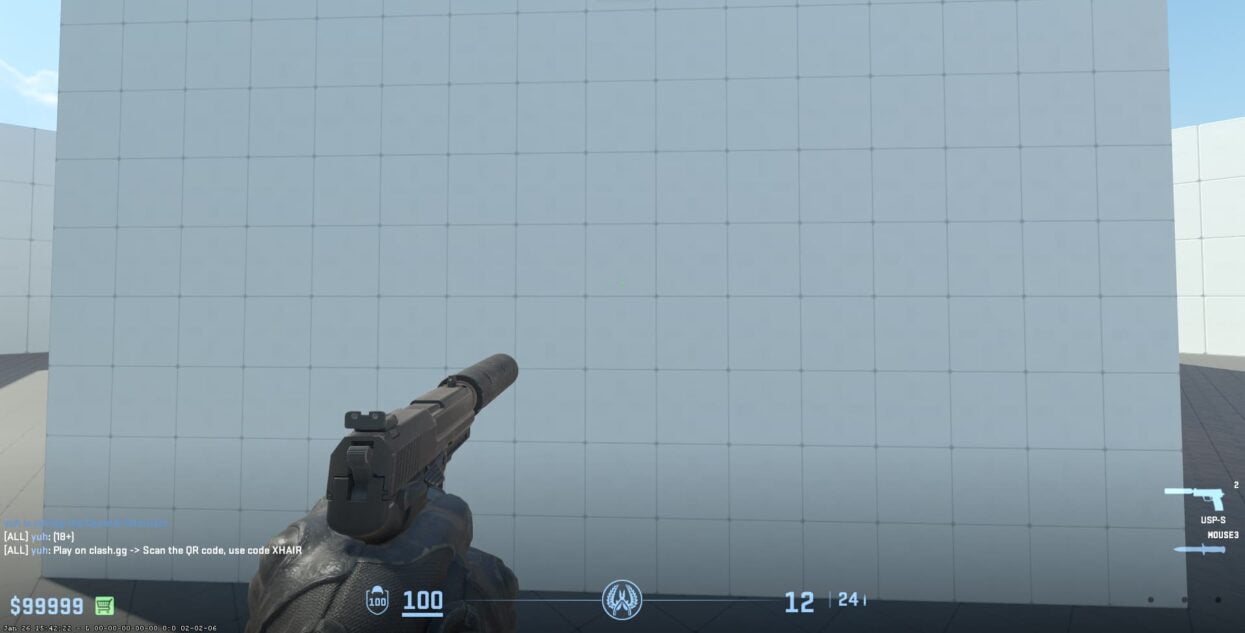 Dot Crosshair CS2