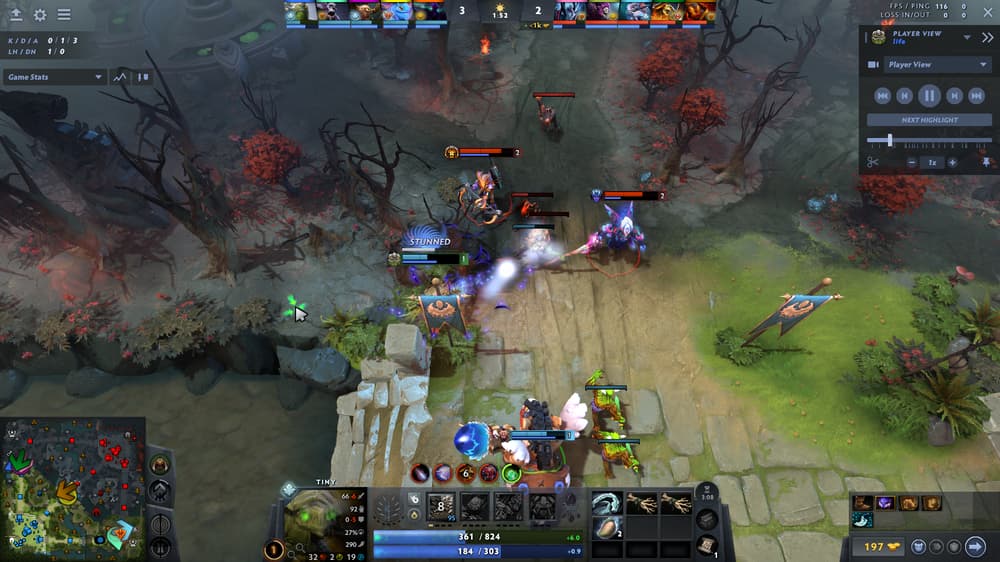 Dota 2 Replay (Image via Dota 2)