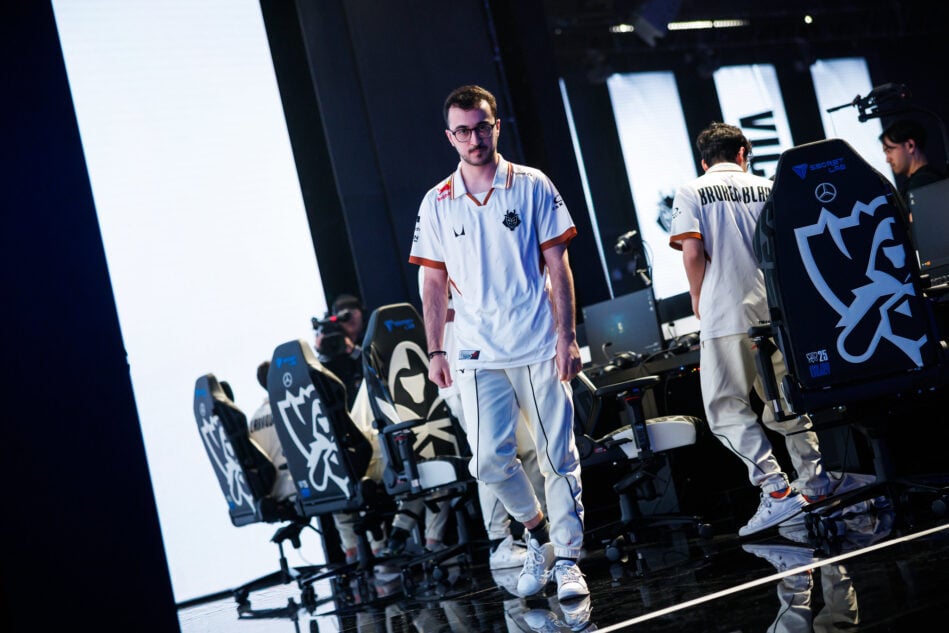 G2 Esports SkewMond at Worlds 2025 in China. 