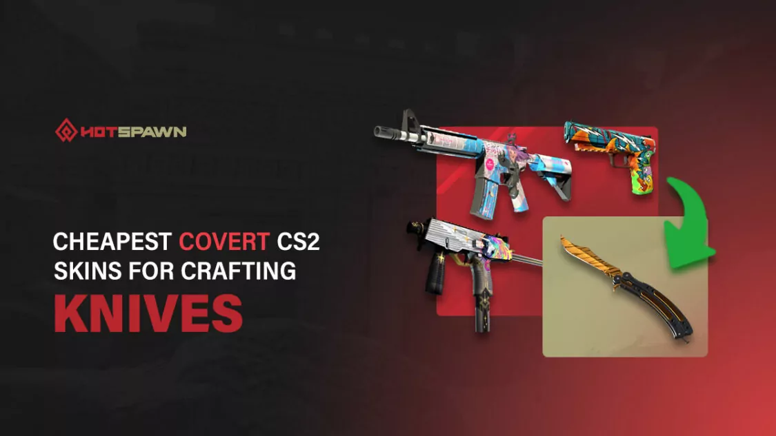 Cheapest Covert CS2 Skins For Knife Tradeups