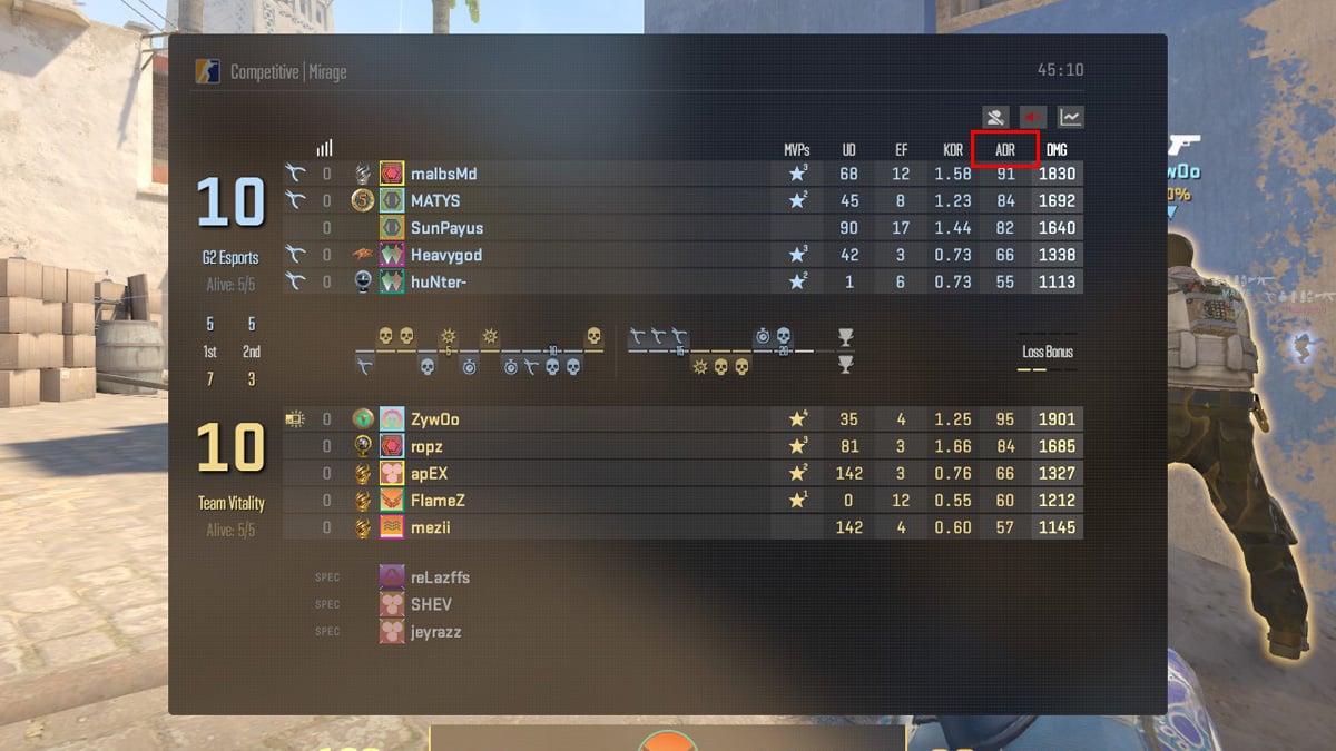 How to View ADR in CS2