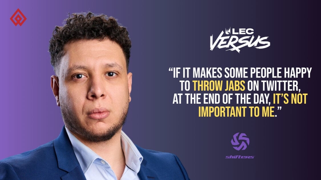 Shifters SHFT Striker LEC Versus Interview