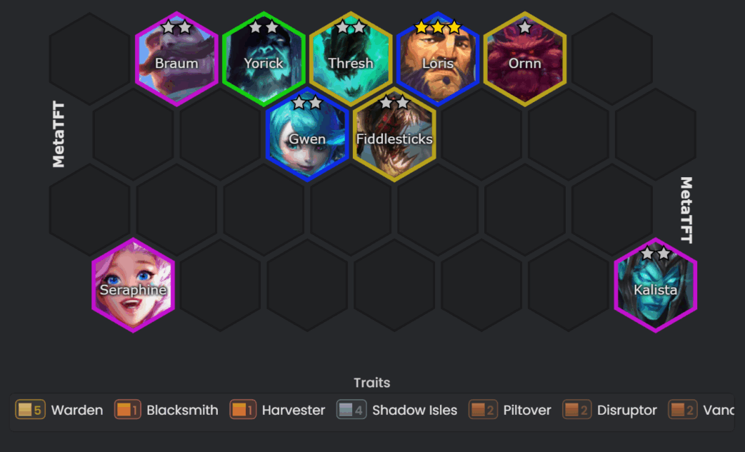 Shadow Isles comp TFT Patch 16.3b