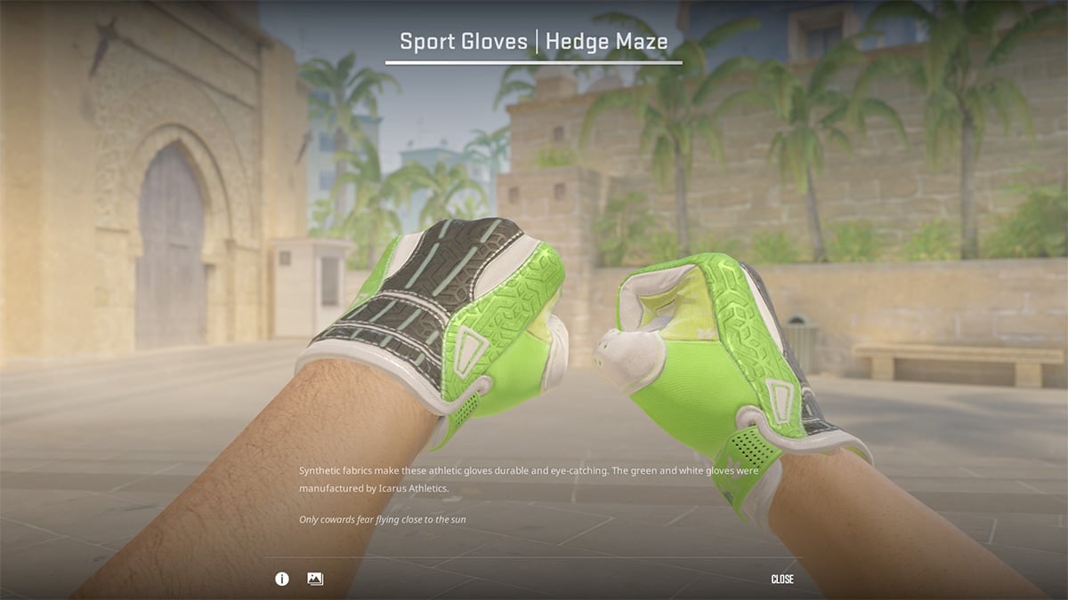 Sport Gloves Hedge Maze