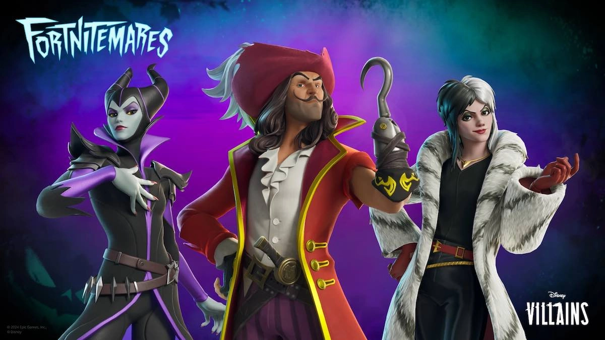 Disney Villains - Disney Fortnite Skins