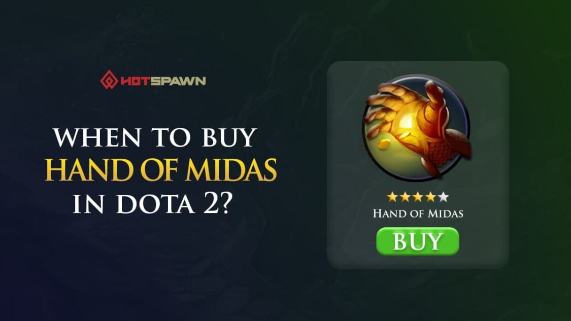 When to buy Midas in Dota 2