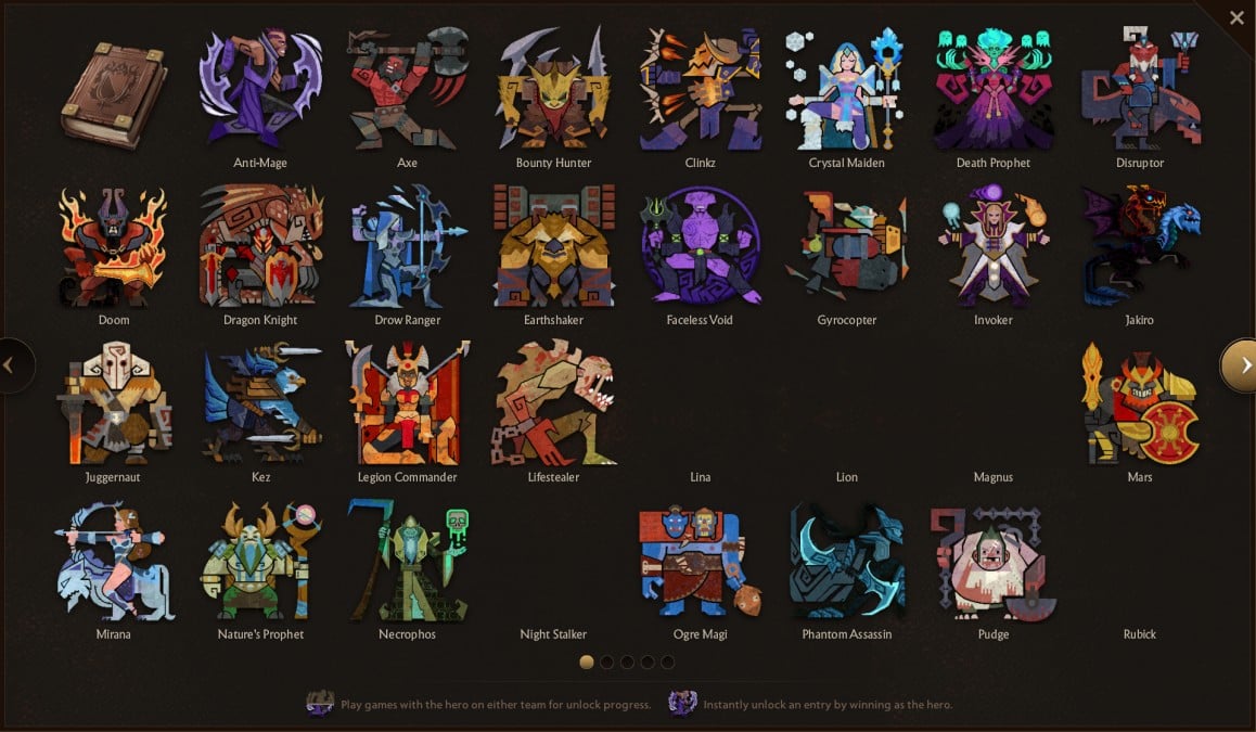 Dota 2 Monster Hunter Hero Atlas