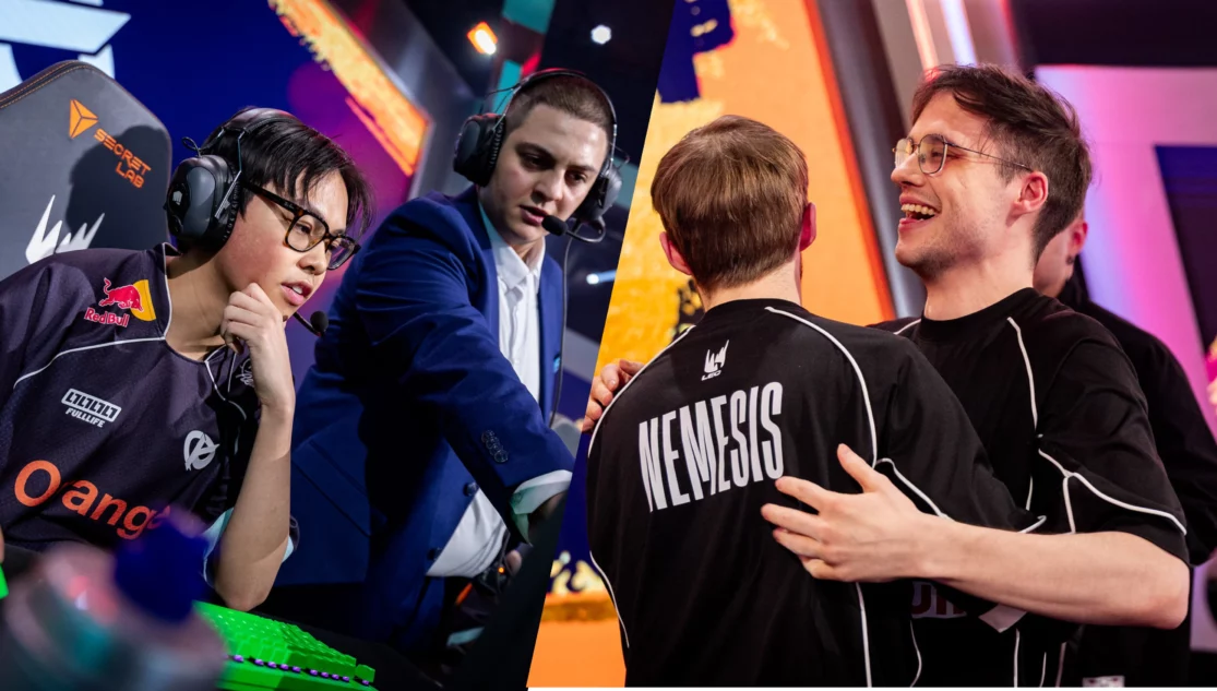 Karmine Corp Blue and Los Ratones during the LEC Versus 2026