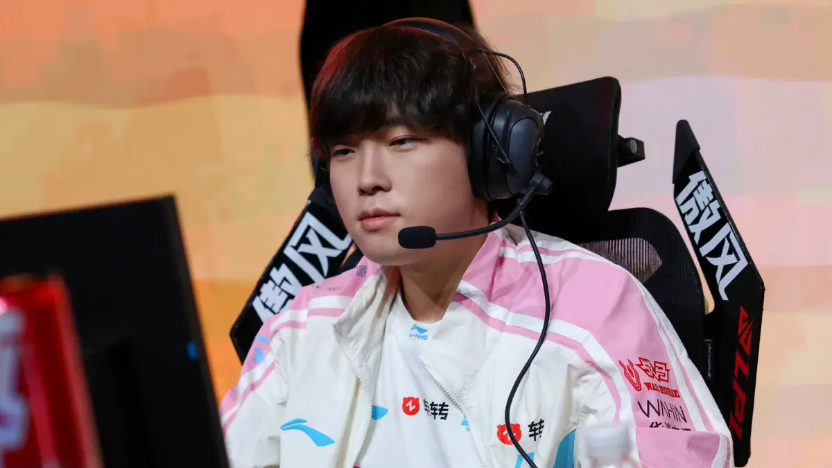 BLG Bin during the LPL Split 1 2026
