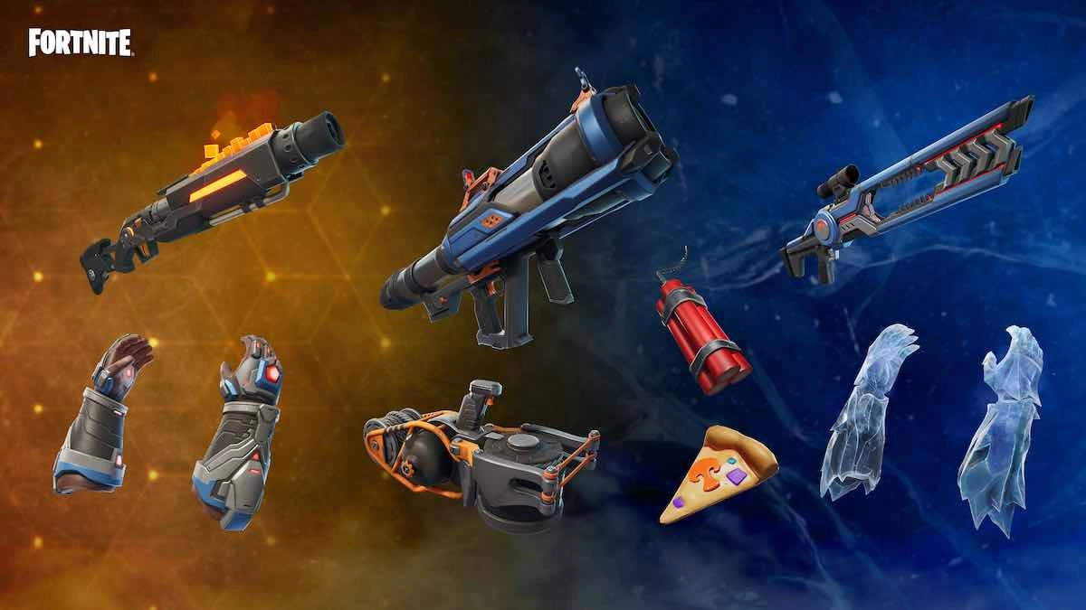 Fortnite C7 S2 Weapons - Fortnite Slapperoni Pizza