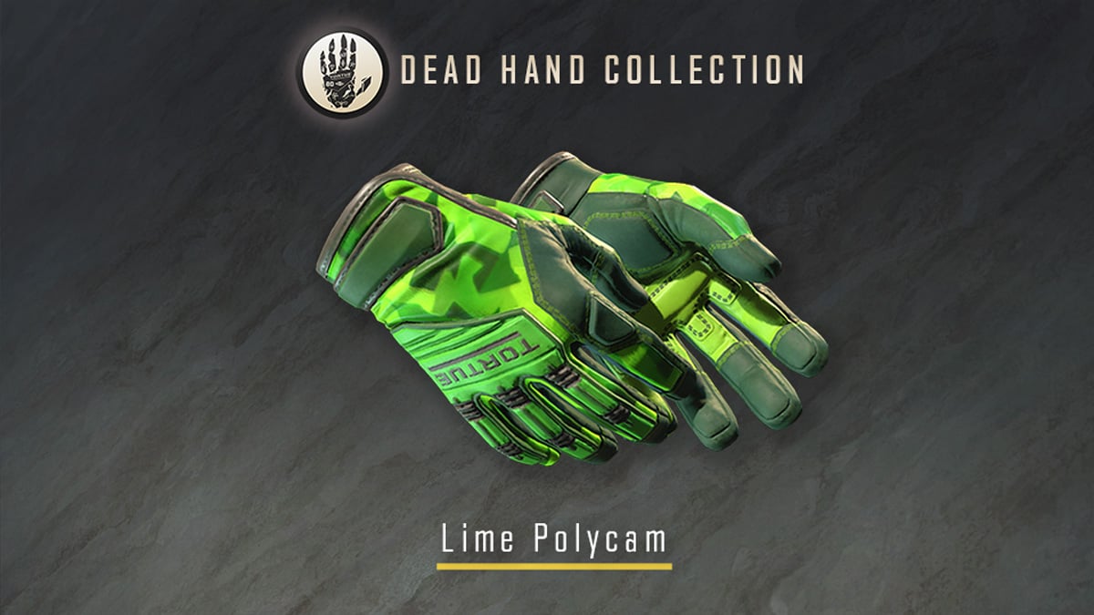 Gloves Lime Polycam