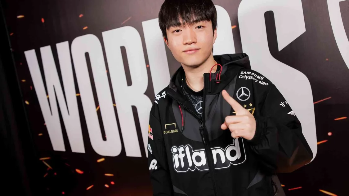 T1 Keria at Worlds