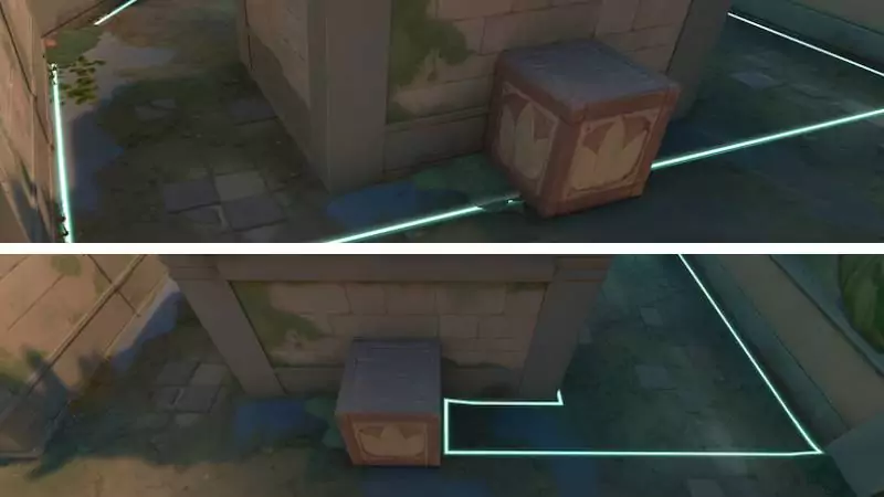 Lotus A-site changes in valorant patch notes 12.05
