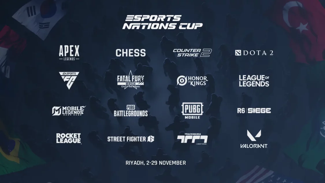 Esports Nations Cup 2026 Unveils Full Game Lineup