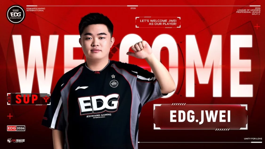 Jwei joins Edward Gaming