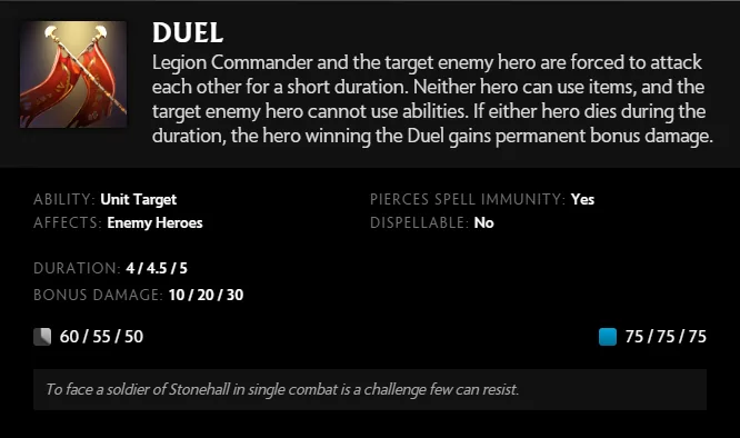 legion commander duel