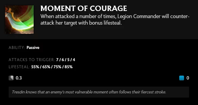 legion commander moment of courage