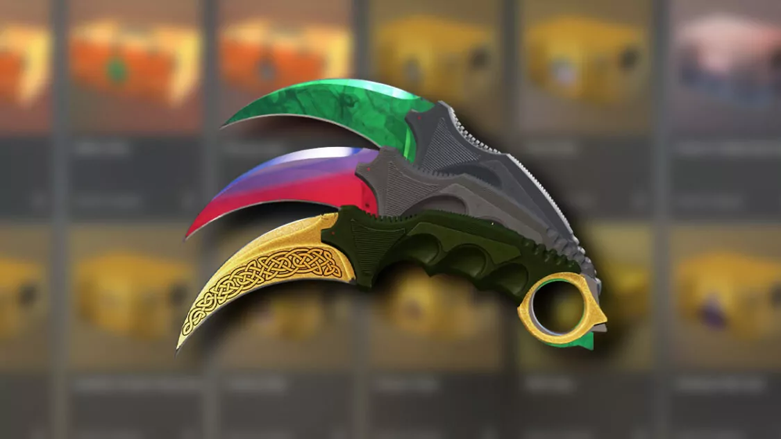 What CS2 cases have Karambits?